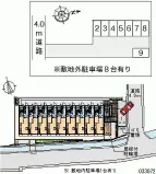 ★手数料０円★亀岡市千代川町小川　月極駐車場（LP）